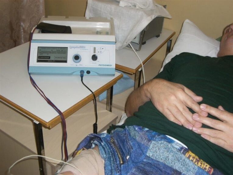 procédures de physiothérapie dans le traitement de la prostatite