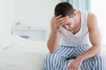 Un malaise sévère est l'un des symptômes de la prostatite aiguë